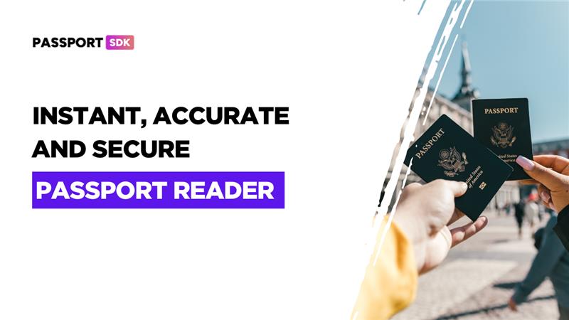 MRZ scanner for fast and secure document verification